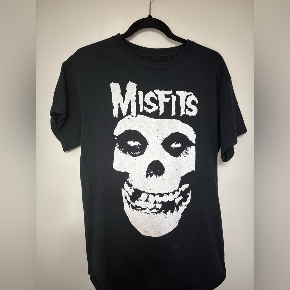 MISFITS Black Short Sleeve Tee